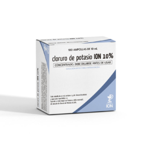 CLORURO DE POTASIO ION 10%