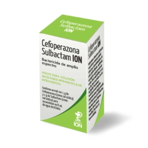 CEFOPERAZONA SULBACTAM ION