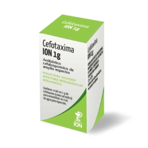 CEFOTAXIMA ION 1g