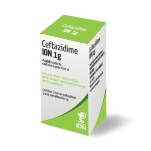 CEFTAZIDIME ION 1g