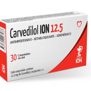 CARVEDILOL ION 12.5