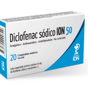 DICLOFENAC SODICO ION 50