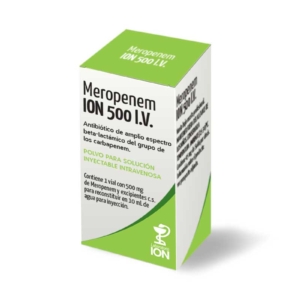 MEROPENEM ION 500 mg I/V